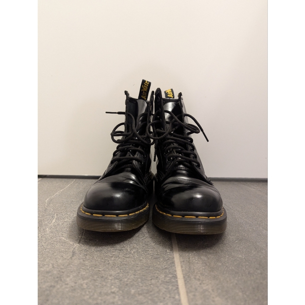 Doc Martens 1460 Smooth Leather, Lace  Up Boots, Unisex, Adult, Black
